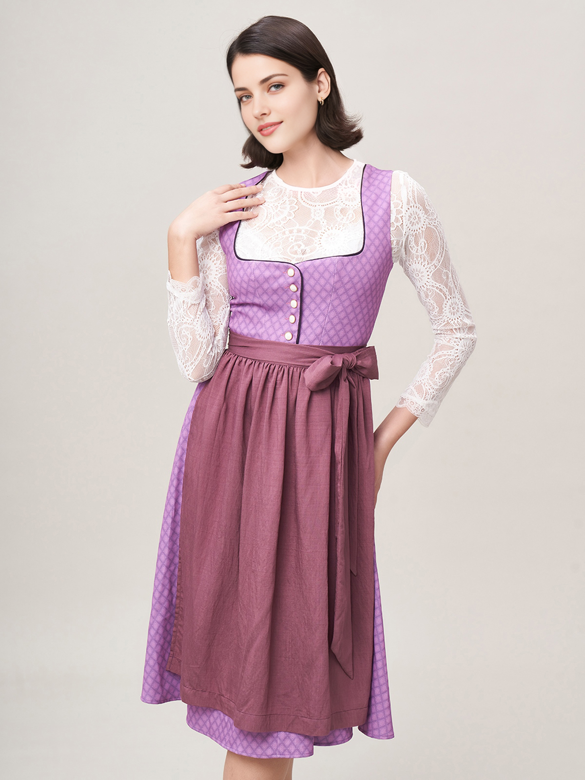 Dirndl in Lila – perfekt für festliche Anlässe