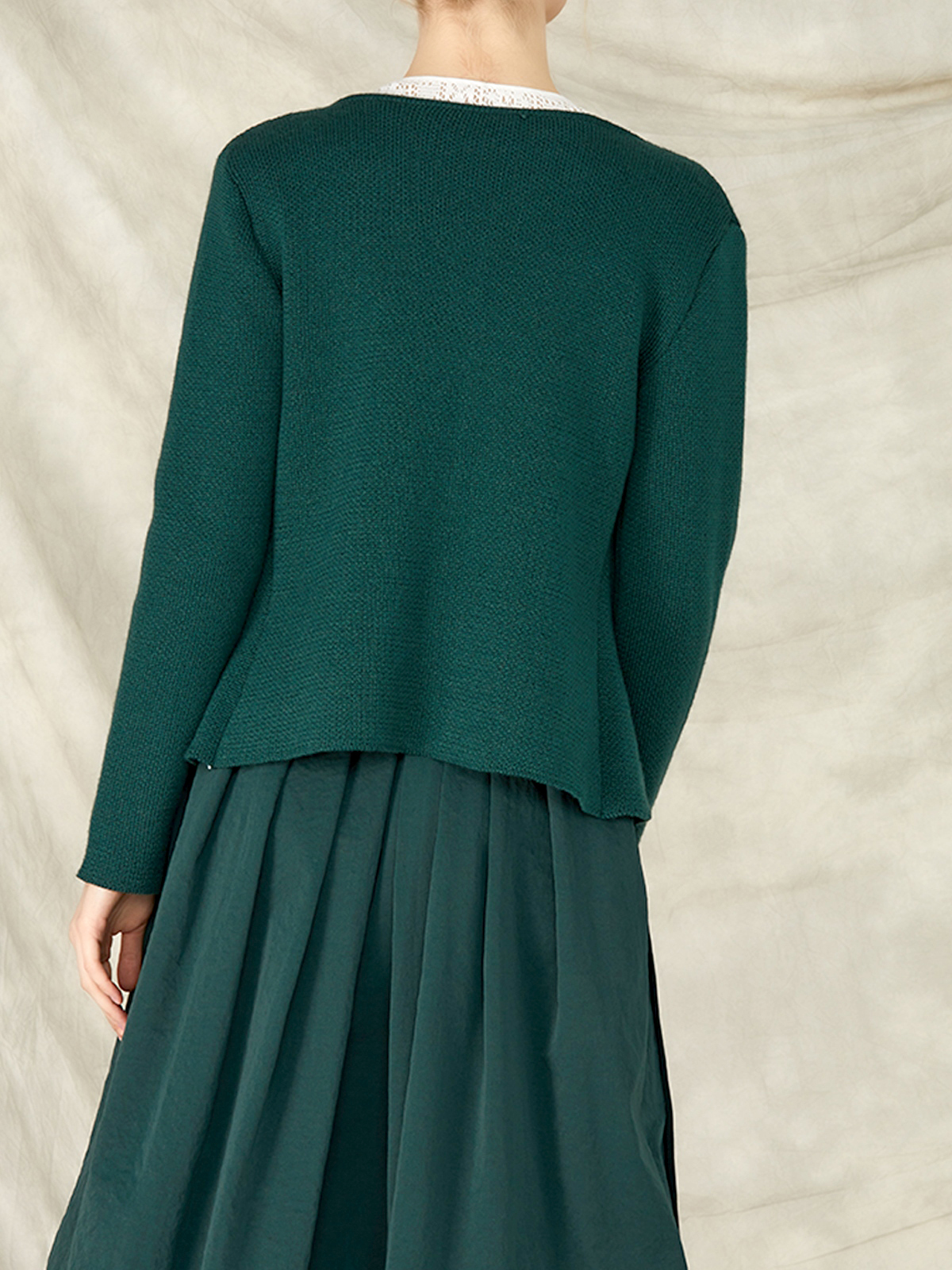 Dirndl in Beige und Blau