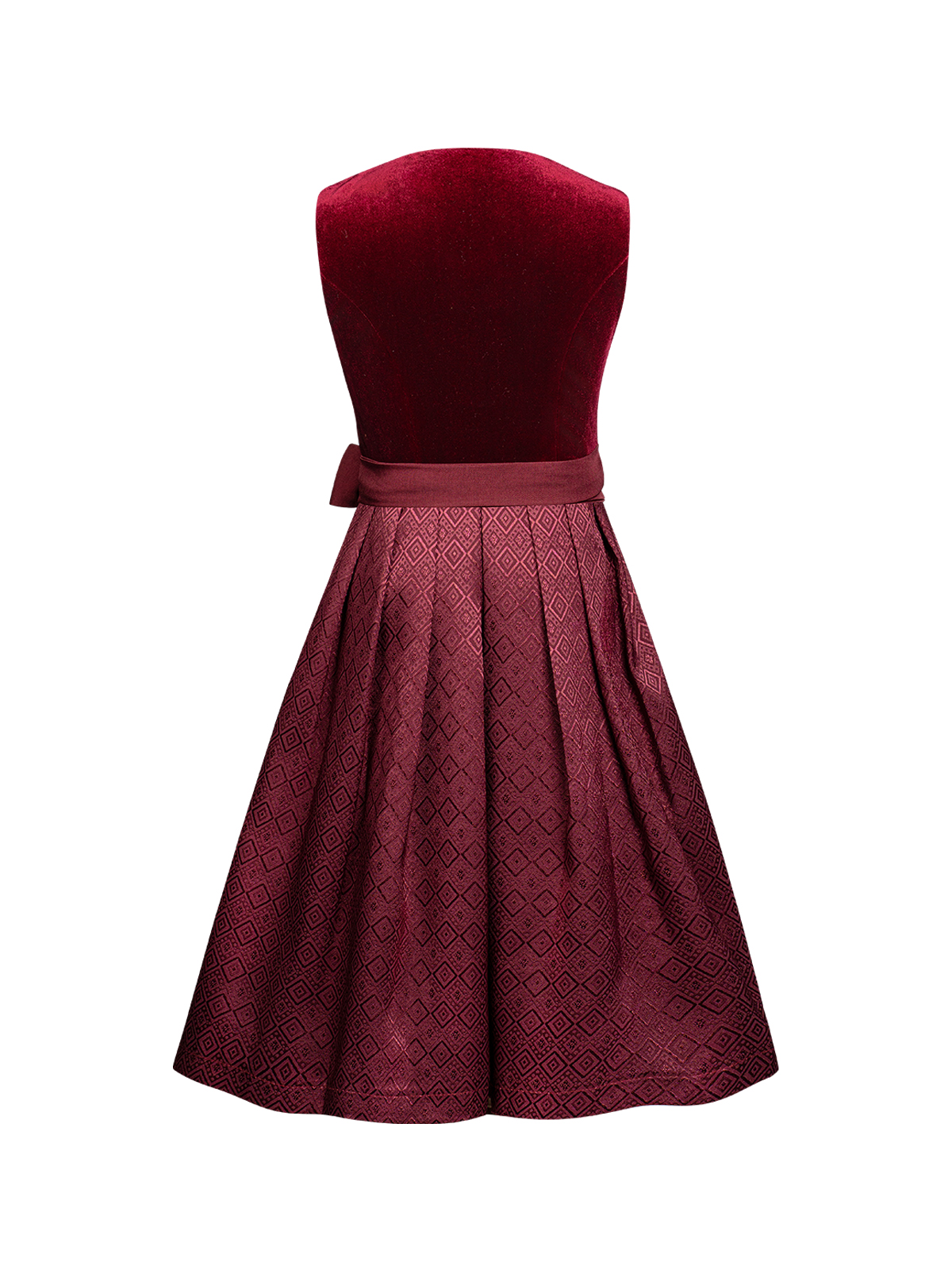 Modernes Dirndl in Rot